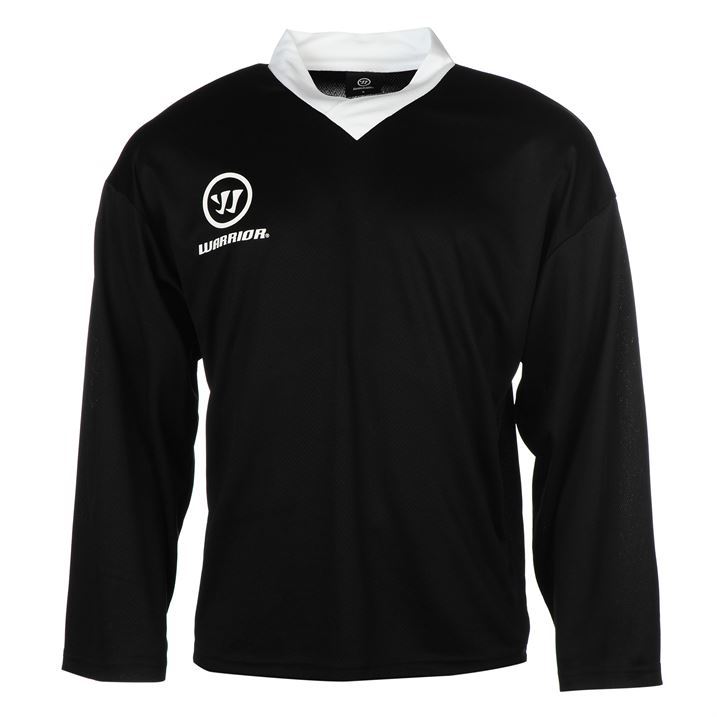 Warrior Mens Practice Jersey Mesh Breathable Ice Hockey Long Sleeve V