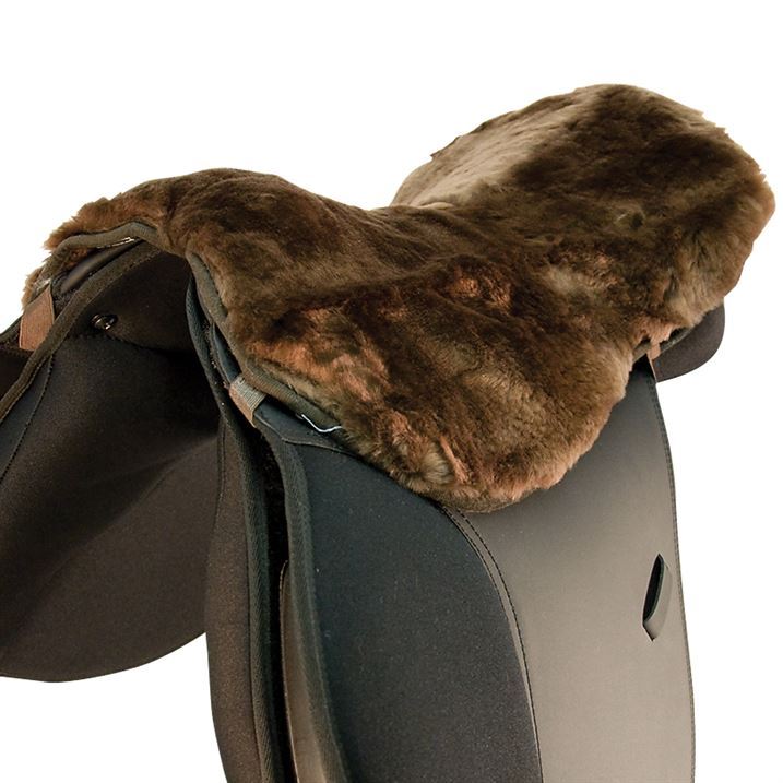 Roma Merino Sheepskin Seat Saver Saddlery Horse Riding Accessory eBay