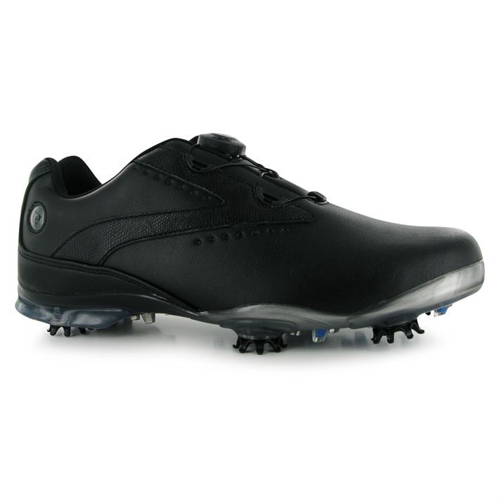 Dunlop Mens Biomimetic 500 Free Lock Golf Shoes Spiked Sports Footwear