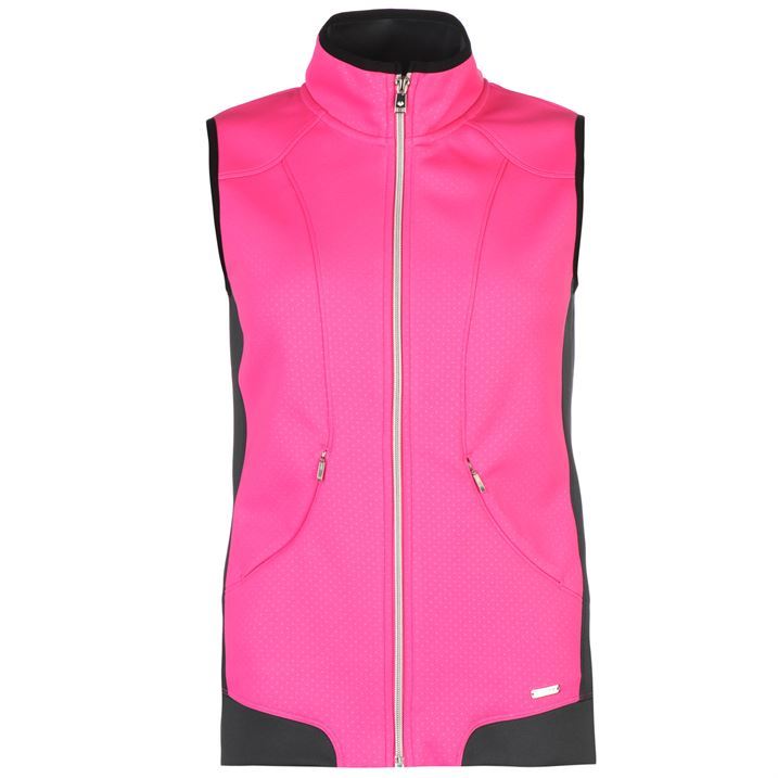 Sunice Womens Candy Golf Gilet Ladies Sleeveless Funnel Neck Full Zip Top | eBay