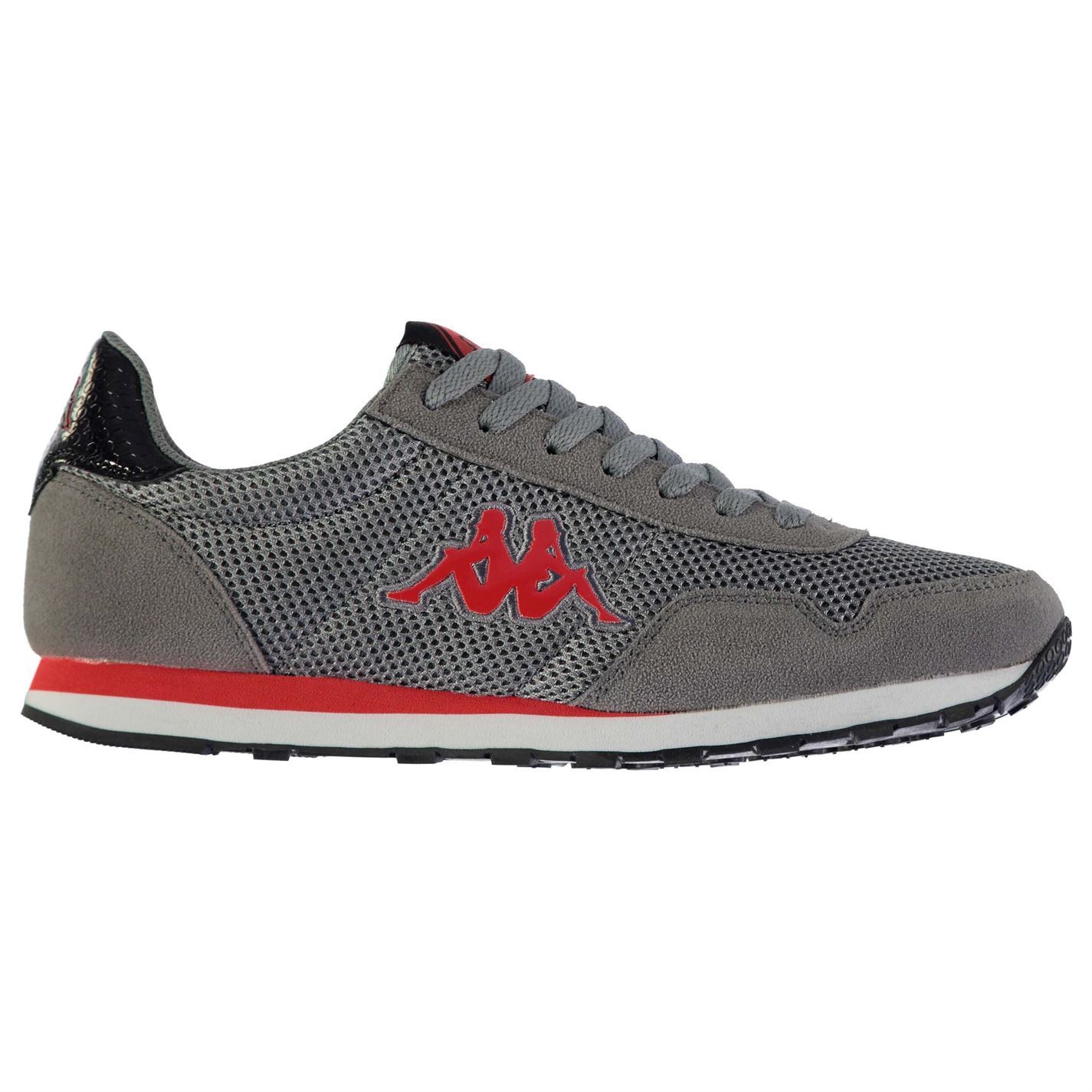 Kappa Mens Neelix Trainers Lace Up Textile Breathable Padded Ankle ...
