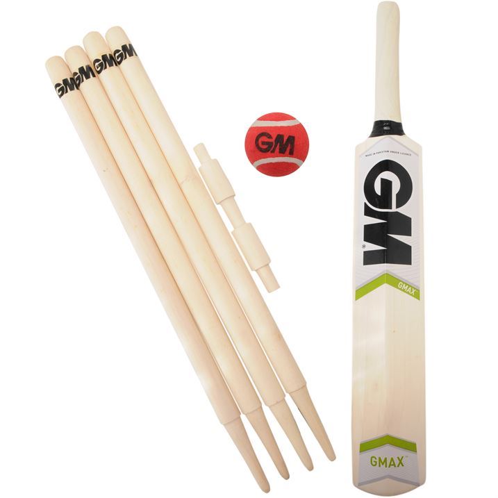 Gunn And Moore GMax Joe Root Cricket Set 4 Stumps Balls Logo Bat Sport Equipment eBay