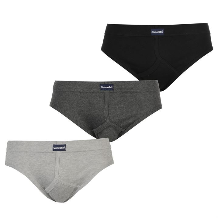 Cargo Bay Mens Pack Y Front Briefs Stretch Underwear Accessories eBay