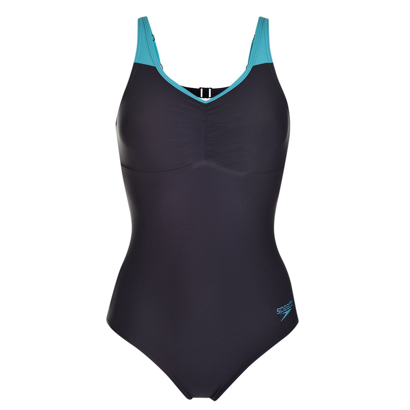 Speedo Ess Clipback Swimsuit Swimming Costume Womens Ladies eBay