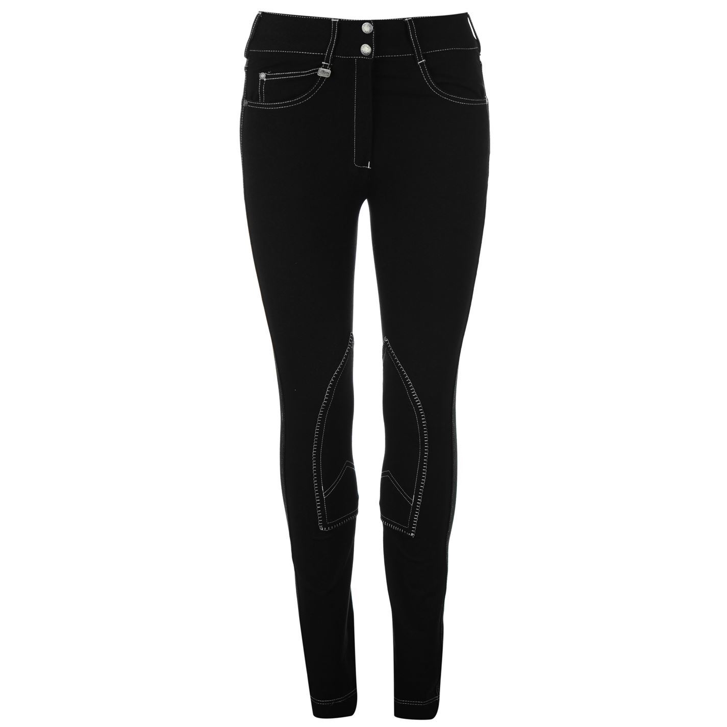 Shires Ladies Embr Saddlehug Jodhpurs Horse Riding Pants Bottoms