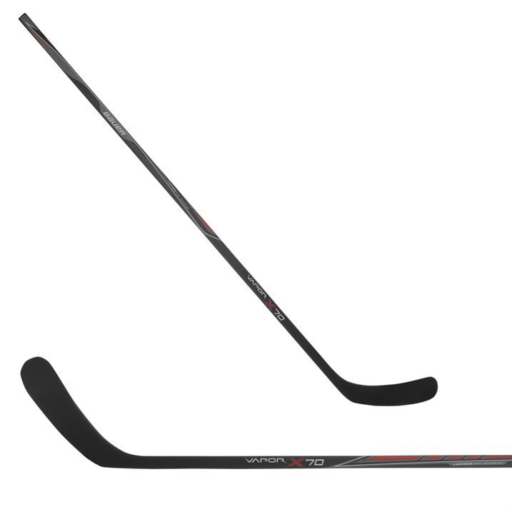 Bauer Unisex Vapor X70 Hockey Stick Fused 2 Piece Construction Low Kick