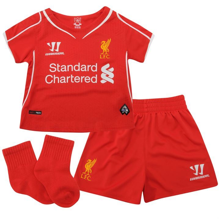 Warrior Kids Liverpool Home Kit 2014 2015 Baby Football Shirt / Shorts / Socks eBay