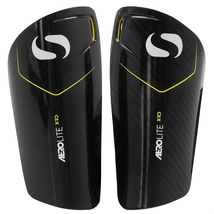 Sondico Aerolite Xrd Football Shin Guards Pads Moulded Shell Anatomical