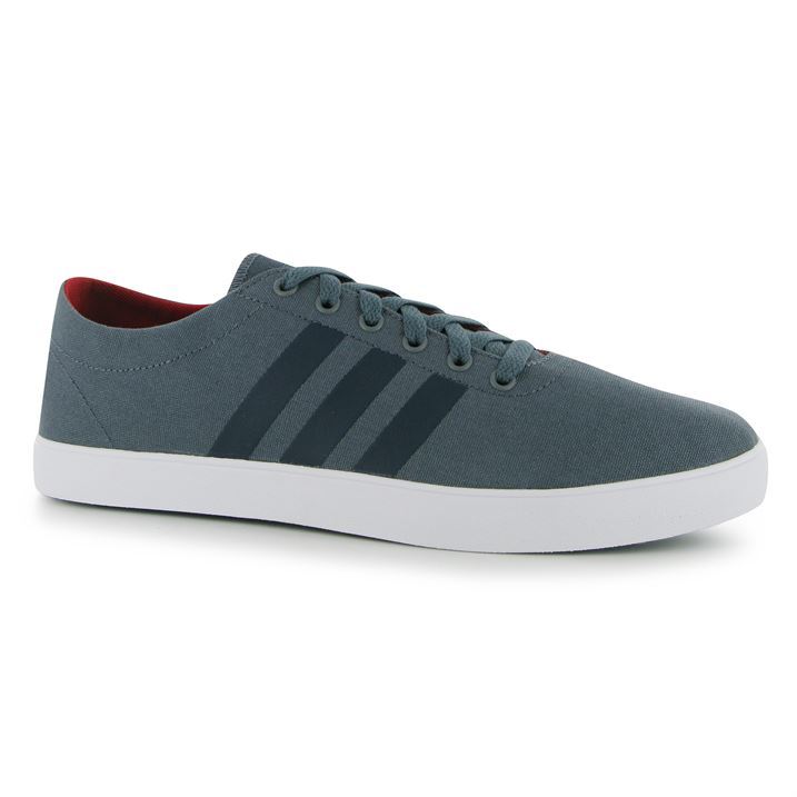 adidas Easy Vulk Canvas Skate Shoes Plimsolls Lace Up Gents Mens eBay