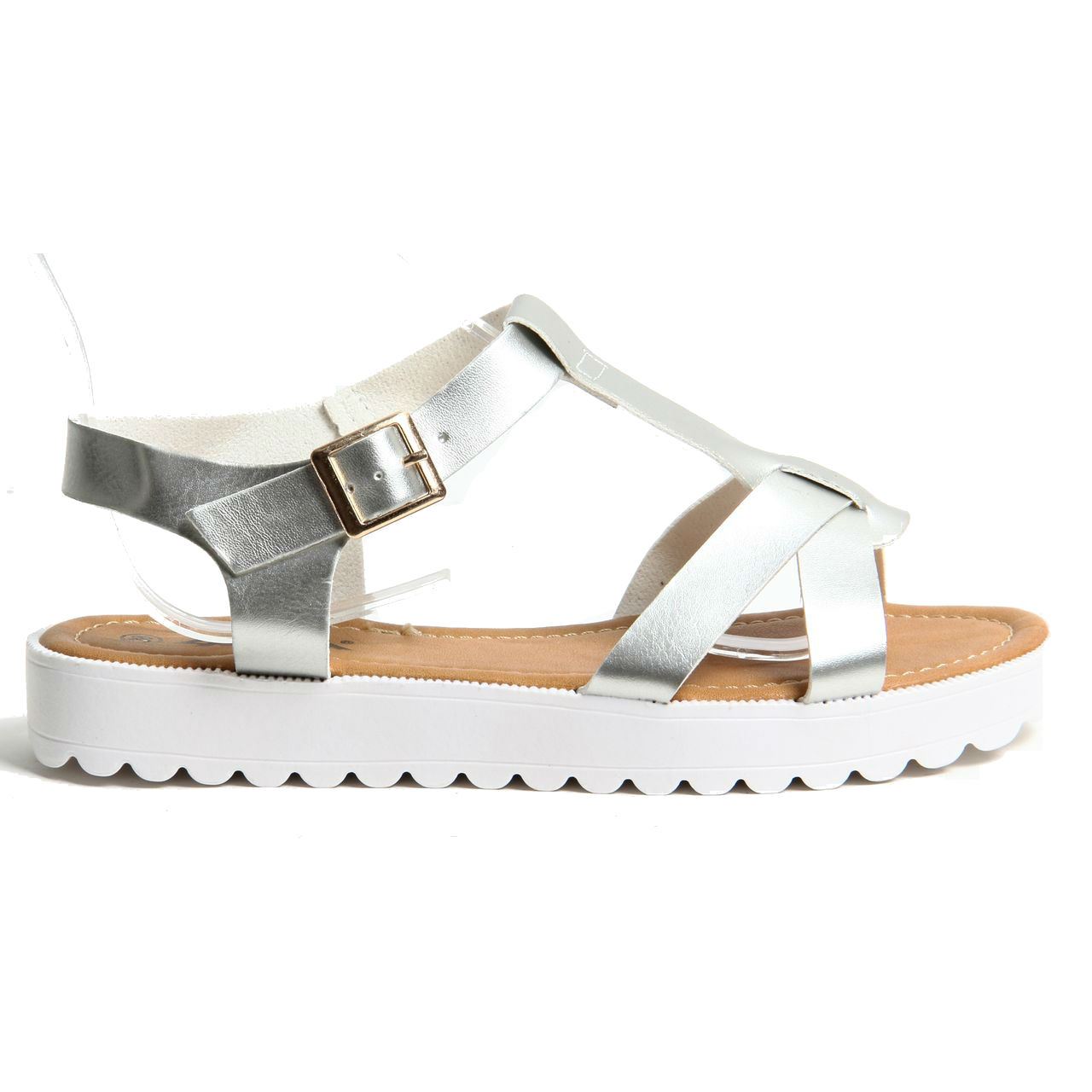 Black Multi Strap Tie Up Sandals | In The Style