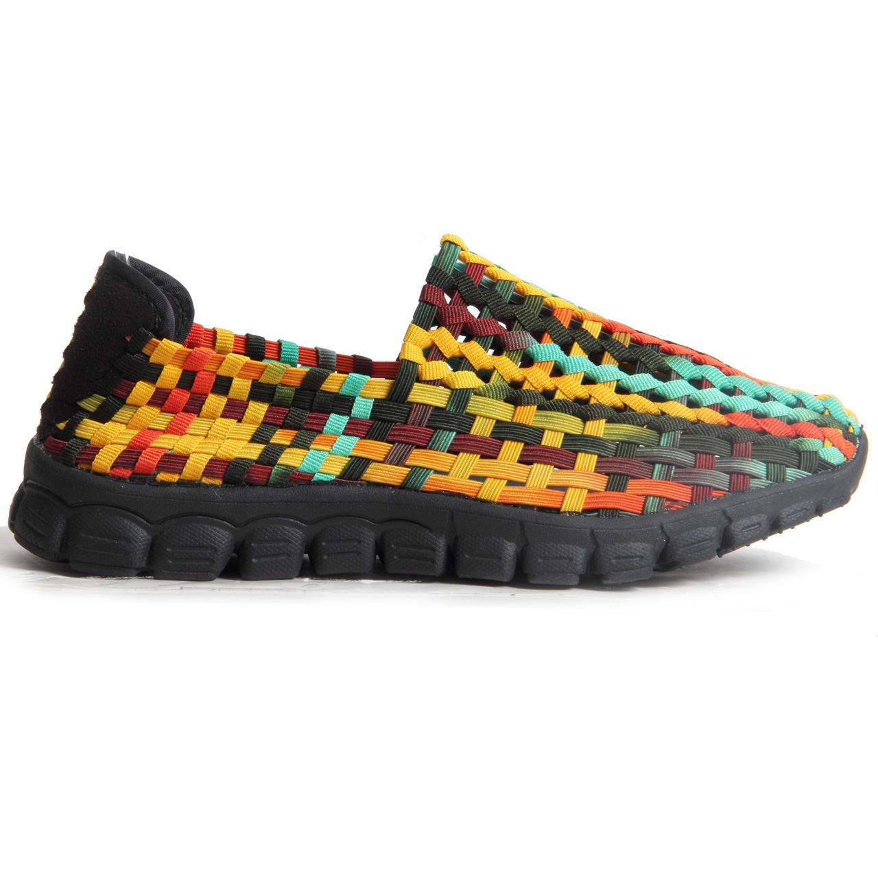 Womens Comfort Walking Shoes Memory Foam Slippers Woven Elastic Upper Trainers. | eBay