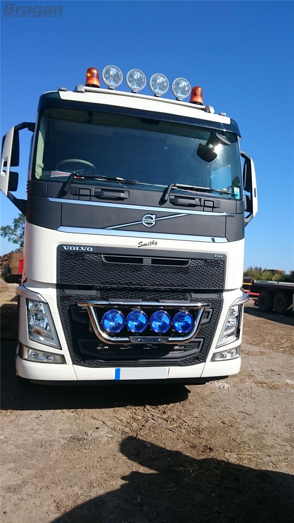 Volvo FH 4 2013+ Polished Stainless Steel Grill Light Bar A Truck With