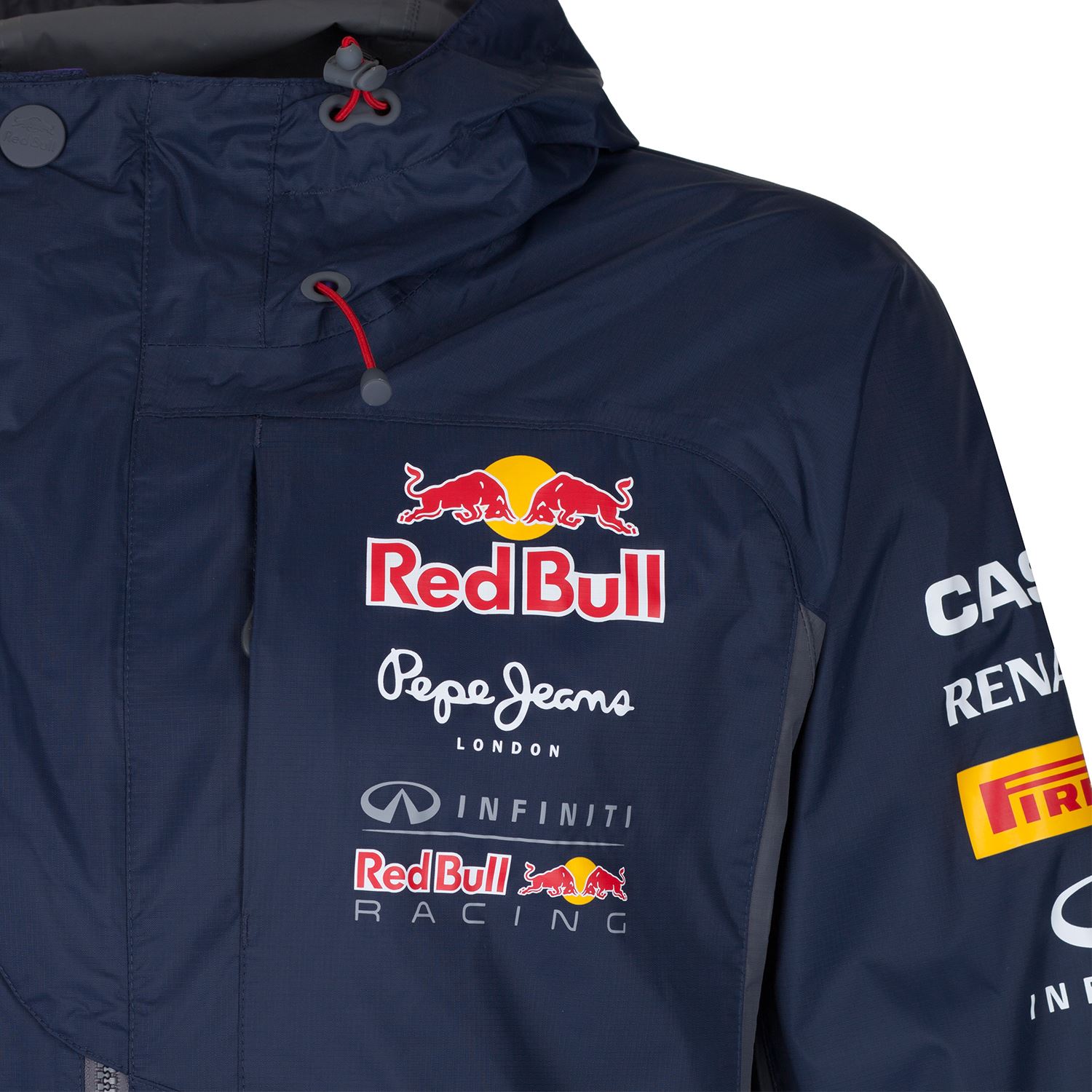 INFINITI RED BULL RACING F1 RAIN JACKET PEPE JEANS 201315 NAVY SIZES SXXL eBay