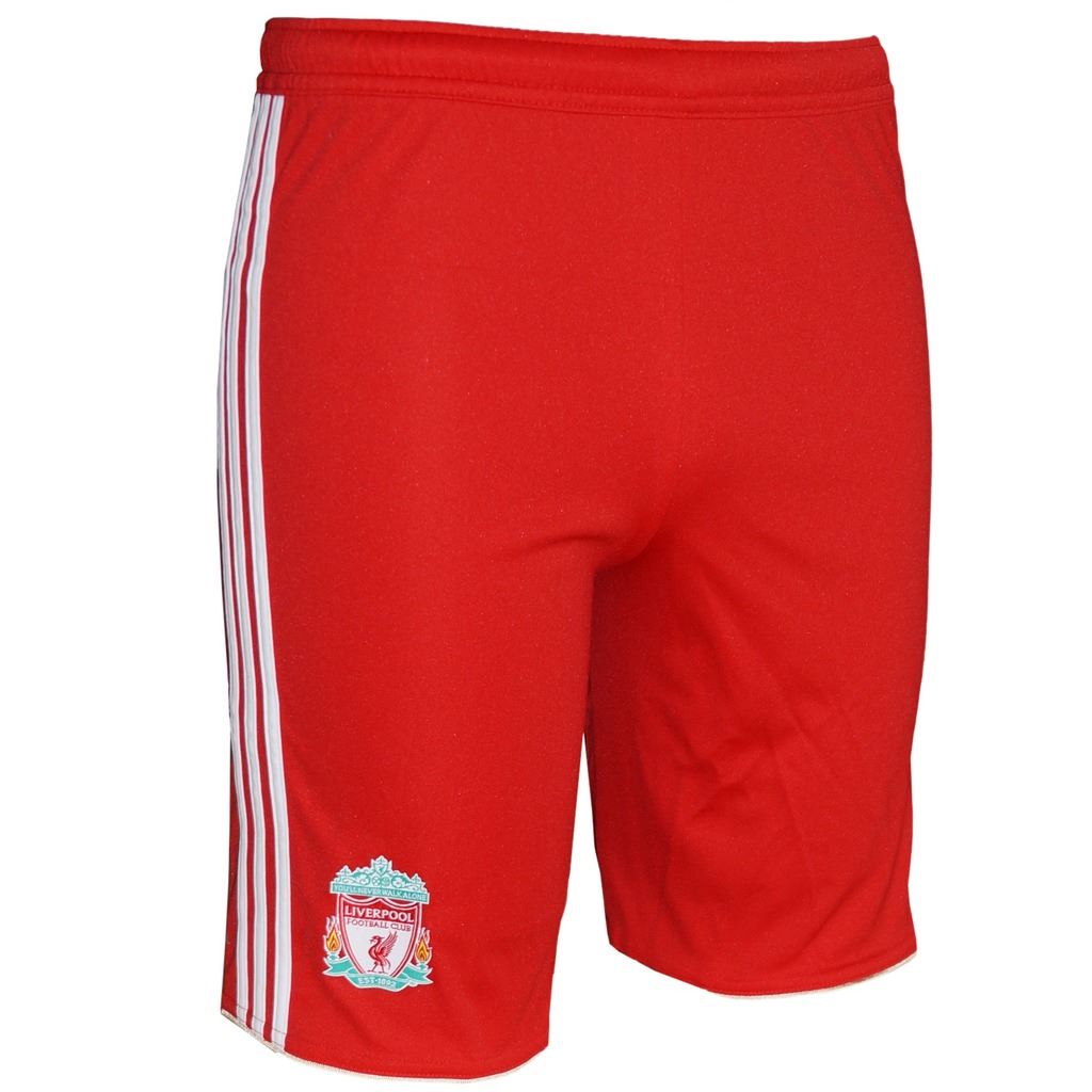 ADIDAS BOYS LIVERPOOL Football Shorts 8 10 Years Red 3 Stripes Lfc Footy Kids - Â£6.99 | PicClick UK