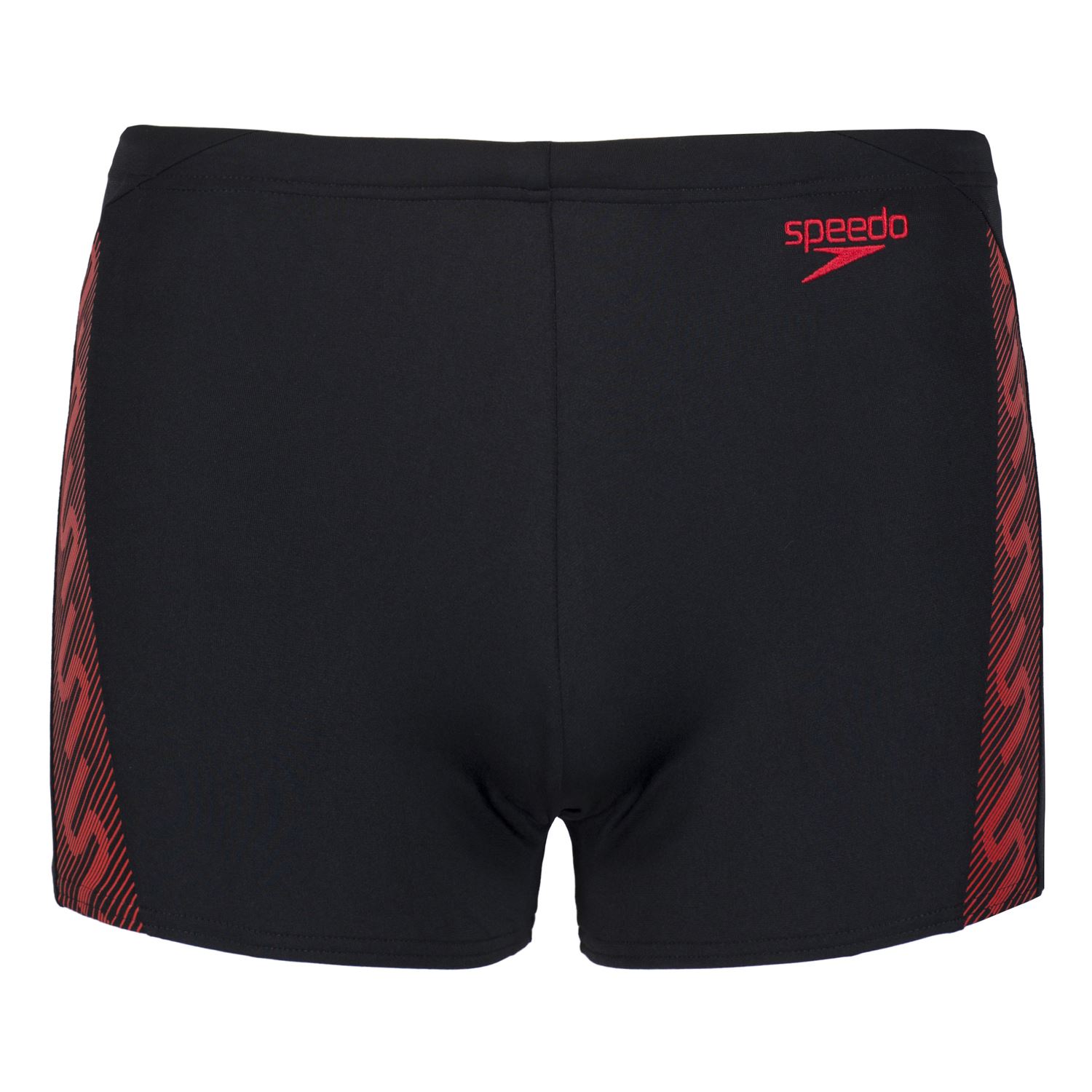 SPEEDO MEN'S SWIMMING SHORTS MONOGRAM SHORT BLACK RED BLUE SIZES 30