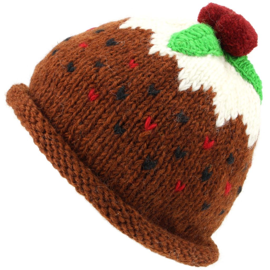 christmas pudding hat wool knit knitted xmas loudelephant christmas pudding hat wool knit knitted xmas loudelephant