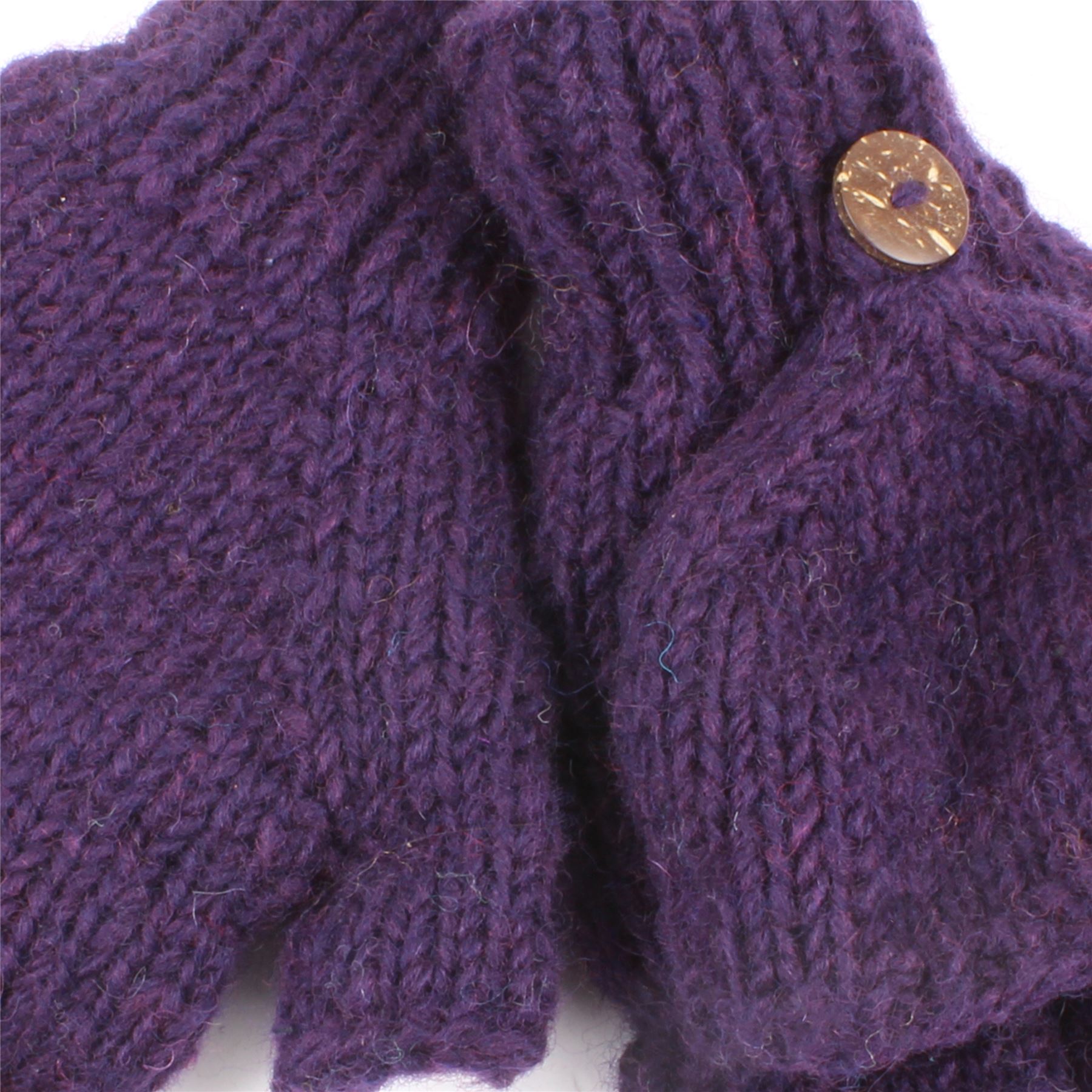 Fingerless Gloves Mittens Fleece Lined Wool Knit Shooting LOUDelephant eBay