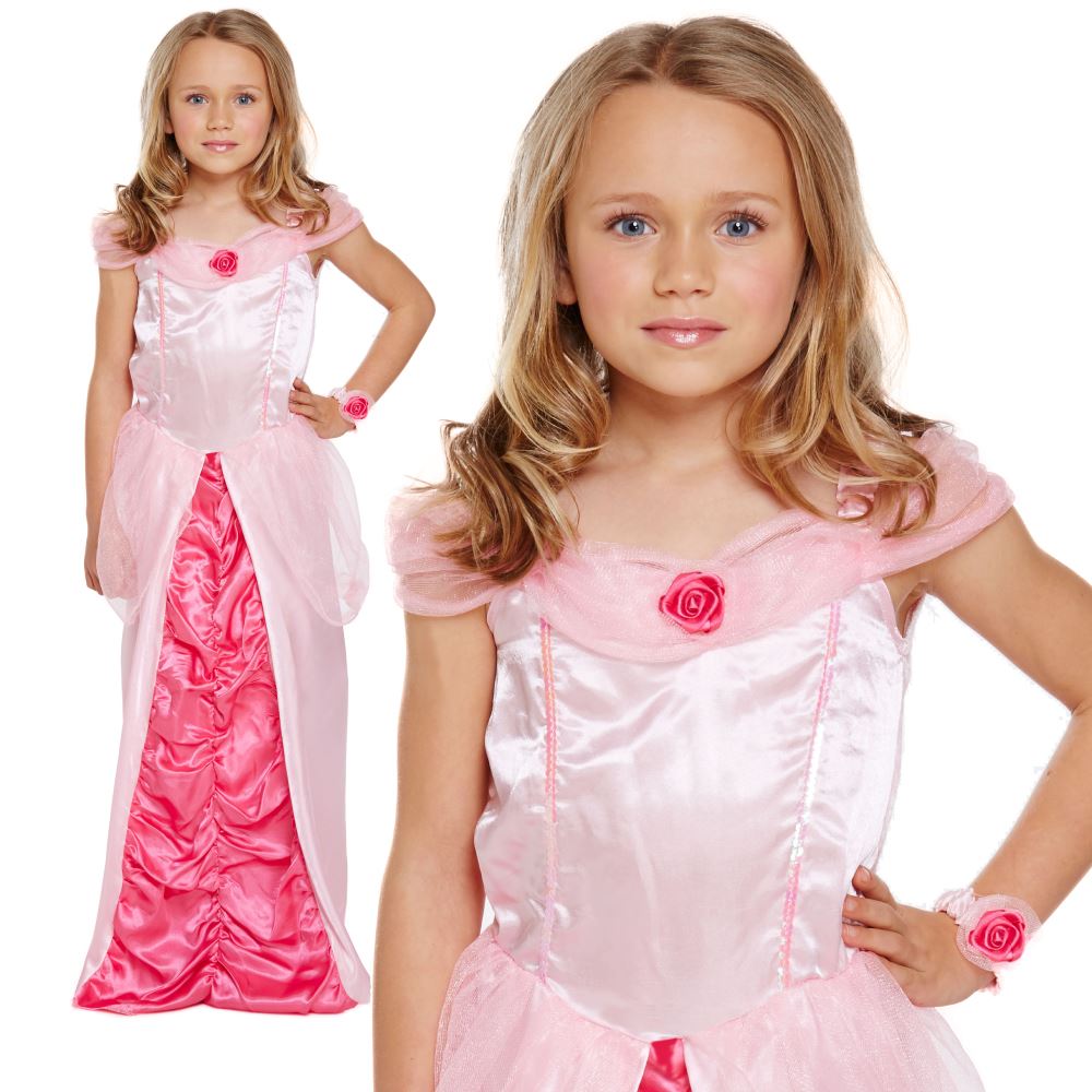 Kids Book Week Costumes Girls Fancy Dress Outfit Alice Princess