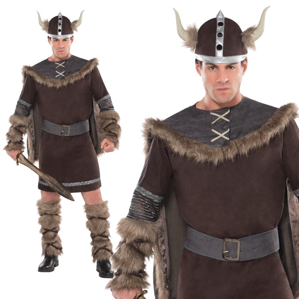 Adult Viking Couples Costume Idea Ladies Barbarian or Mens Viking Warrior
