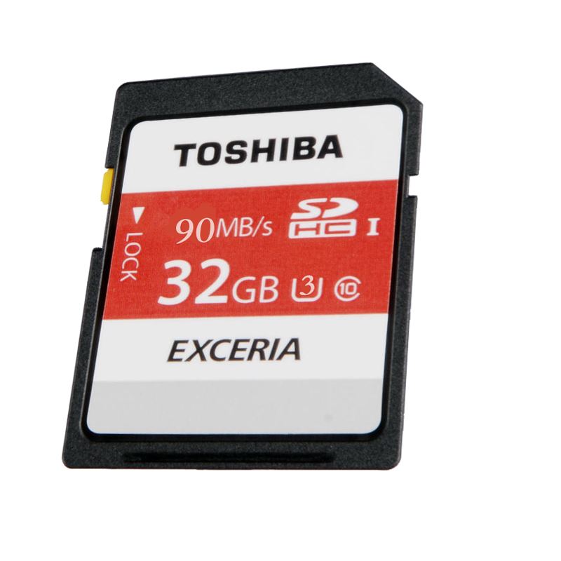 Toshiba Exceria 16GB 32GB 64GB Up to 90MB/S Class 10 SD SDHC SDXC