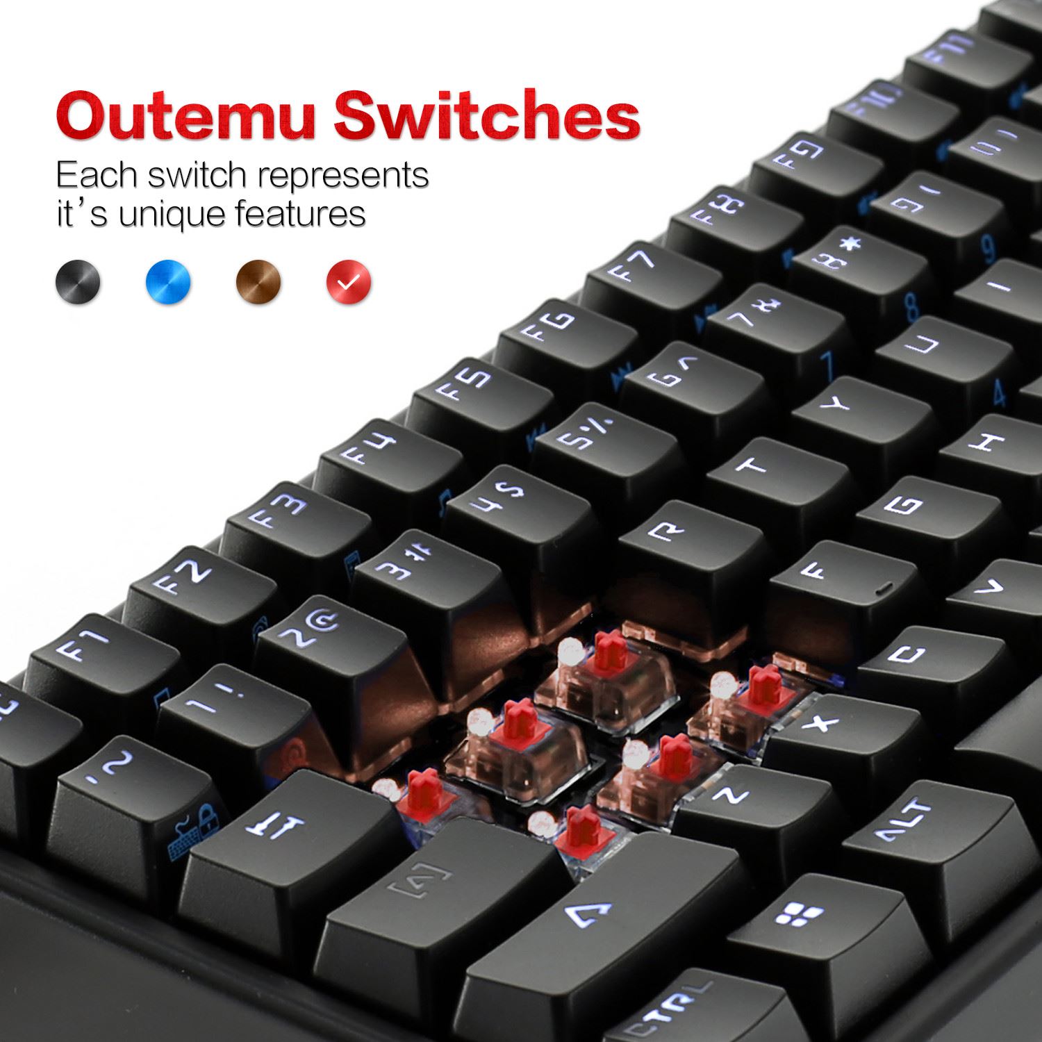 Drevo Gramr 84 Key Backlit Edition Tenkeyless Wired Mechanical Gaming