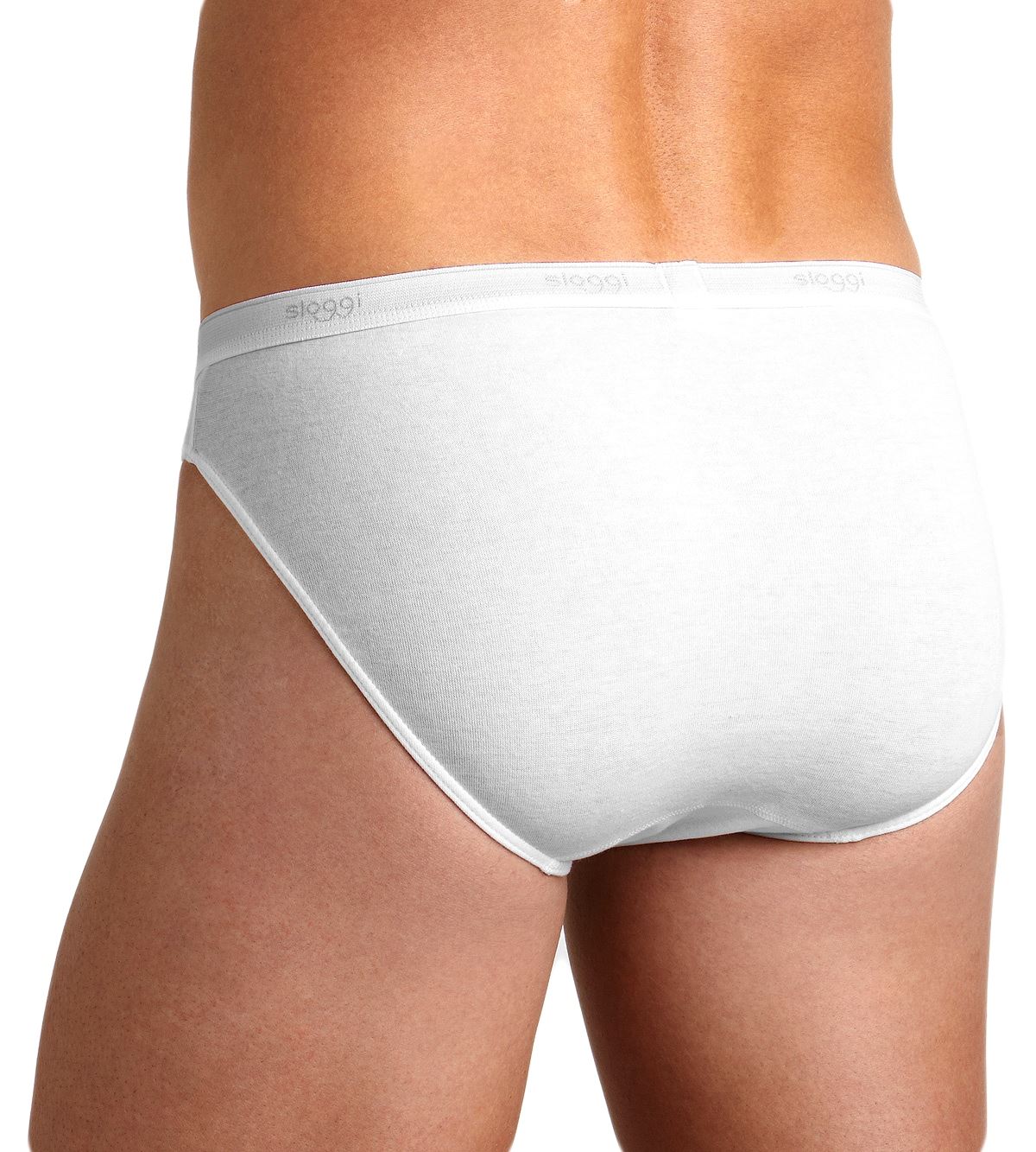 Sloggi Men's Basic Mini Briefs 2 Pack White eBay