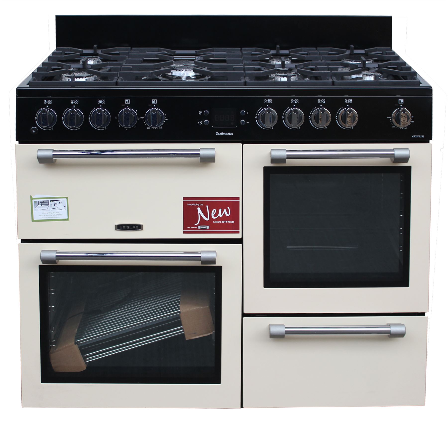 Leisure Range Cooker Dual Fuel 110cm CK110F232C Cream 7 Burners 2089 eBay