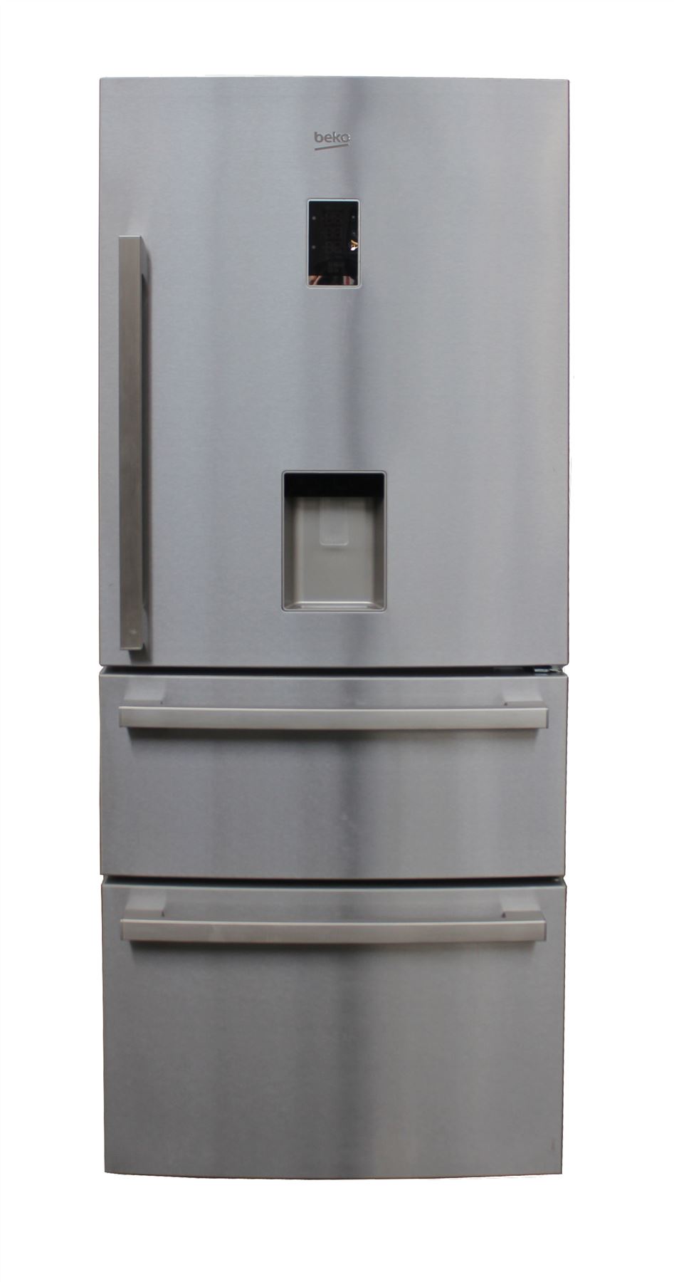 Beko CFMD7852X 3 Door Fridge Freezer Stainless Steel 1929 eBay