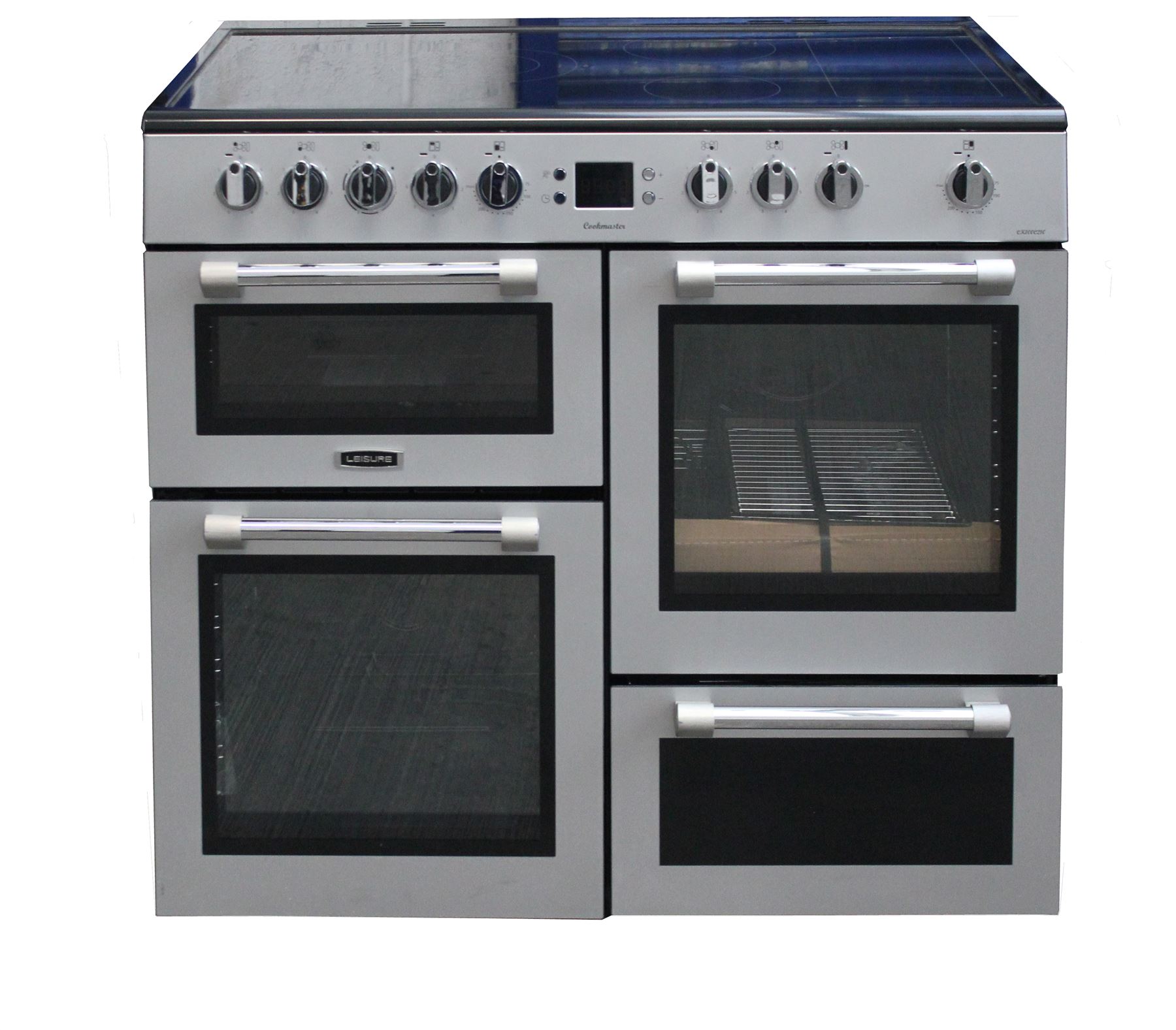 Leisure Cookmaster CK100C210S 100cm Range Cooker Silver eBay