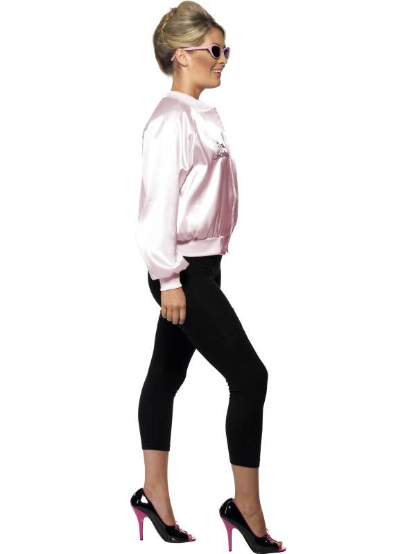 LADIES PINK LADY JACKET for GREASE FANCY DRESS COSTUME WOMENS