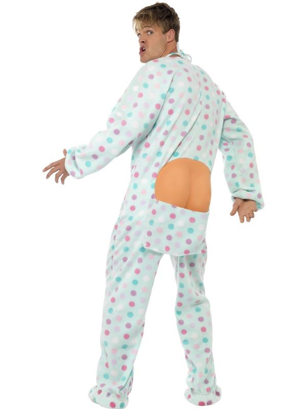 MENS BIG BABY ROMPER SUIT FANCY DRESS COSTUME BABYGROW BABIES OUTFIT