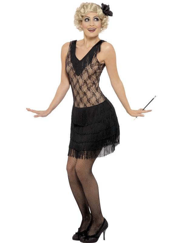 LADIES ALL THAT JAZZ COSTUME CHICAGO MUSICAL 1920s FLAPPER FANCY DRESS