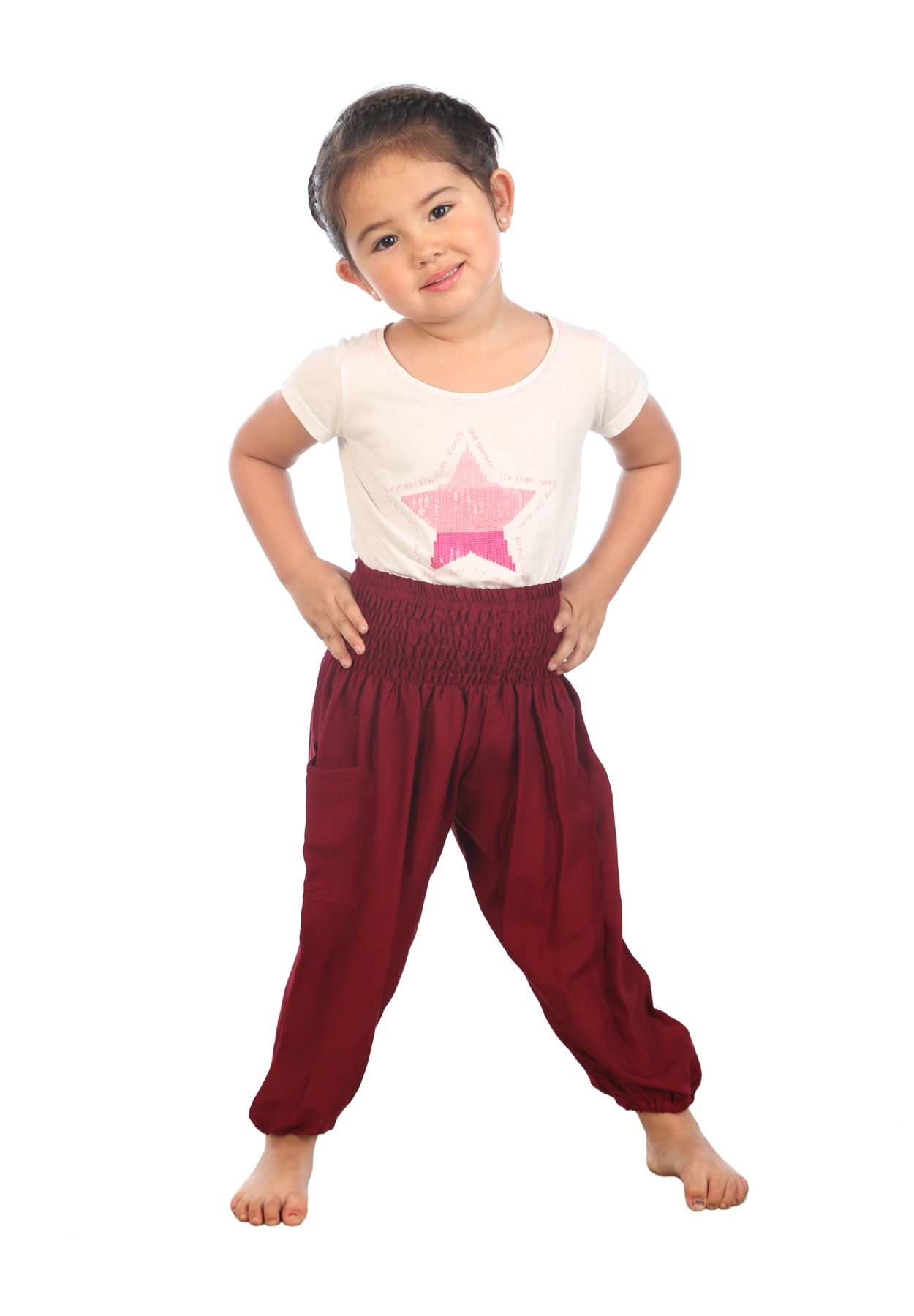 Childrens Harem Trousers Hippie kids clothes Baby Aladdin boho Funky