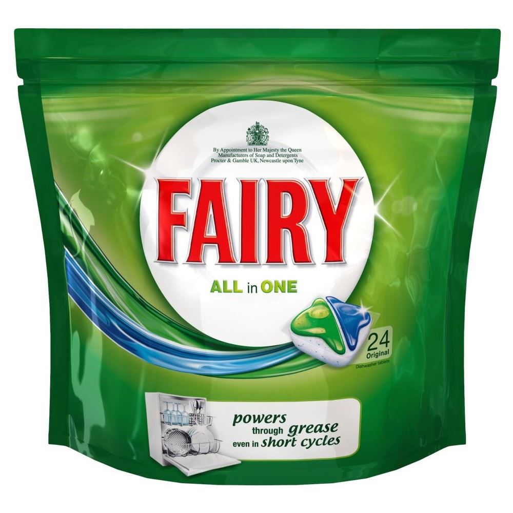 Fairy ALL IN 1 Dishwasher Tablets Original 24 eBay