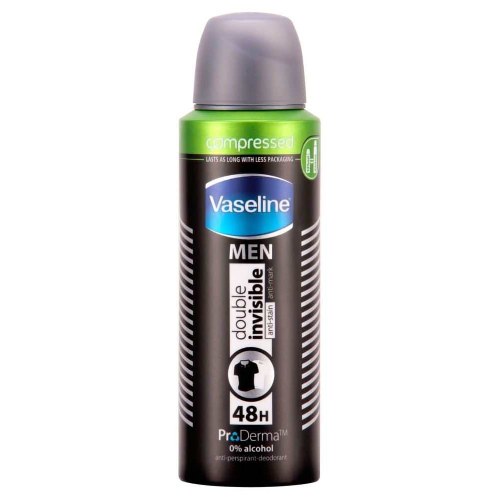 Vaseline Men Double Invisible Antiperspirant Deodorant (125ml) eBay