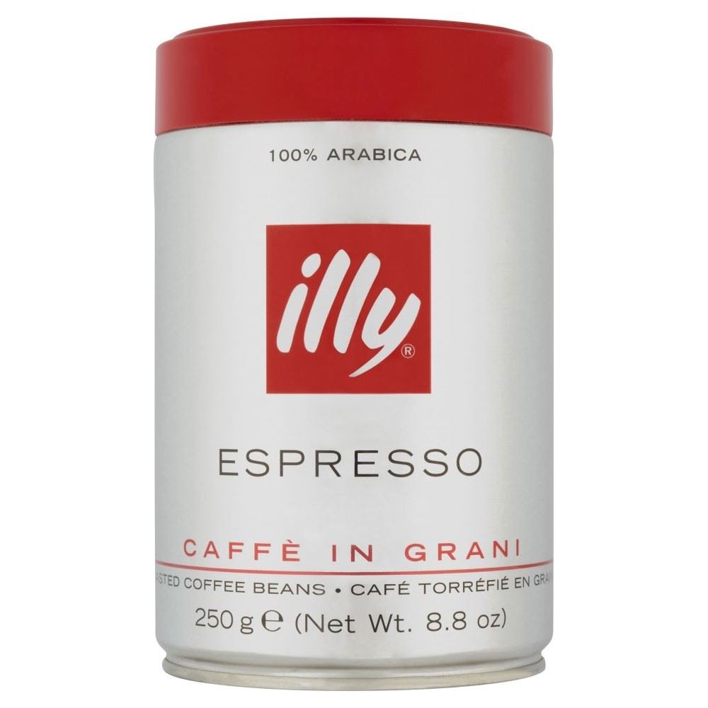 Illy Espresso Caffe in Grani Coffee Beans (250g) eBay