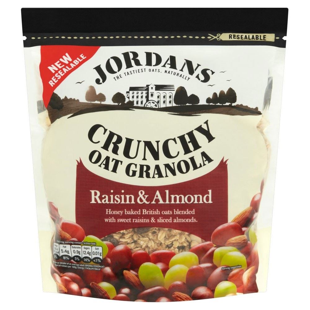 Jordans Crunchy Oat Granola Raisin & Almond (850g) eBay