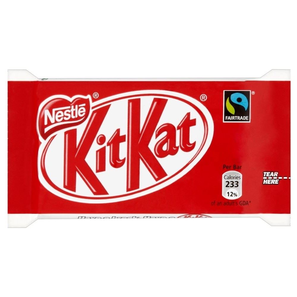 Nestle Fairtrade Kit Kat 4 Finger Bar (45g) eBay