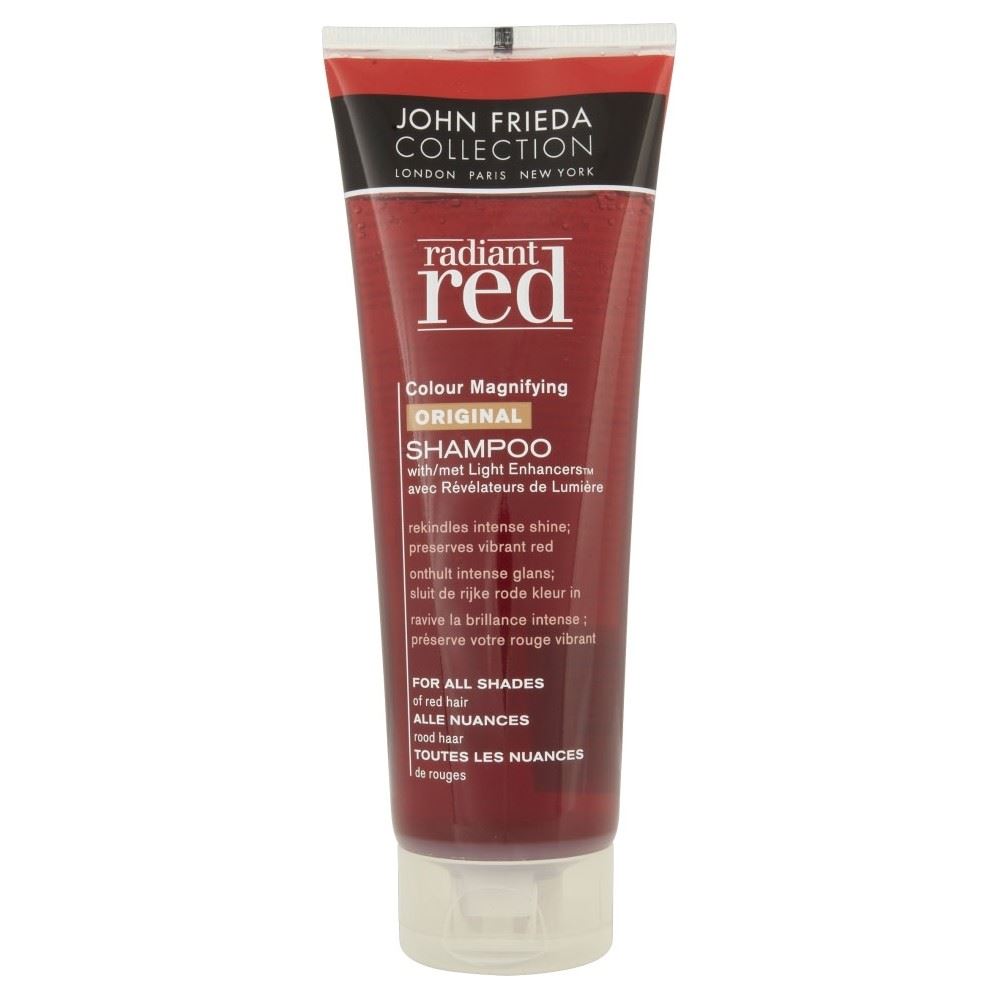 John Frieda Radiant Red Colour Protect Magnifying Shampoo (250ml) eBay