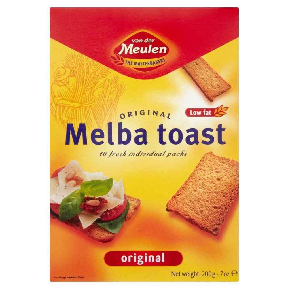 Van der Meulen Melba Toast (200g) eBay