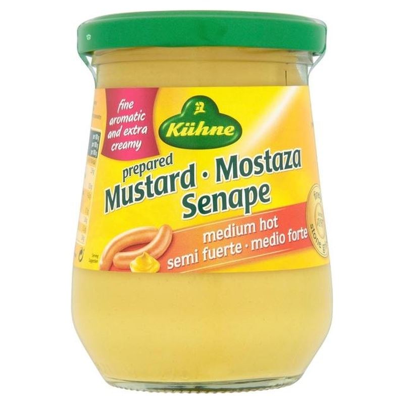 Kuhne Medium Hot German Mustard 250ml eBay