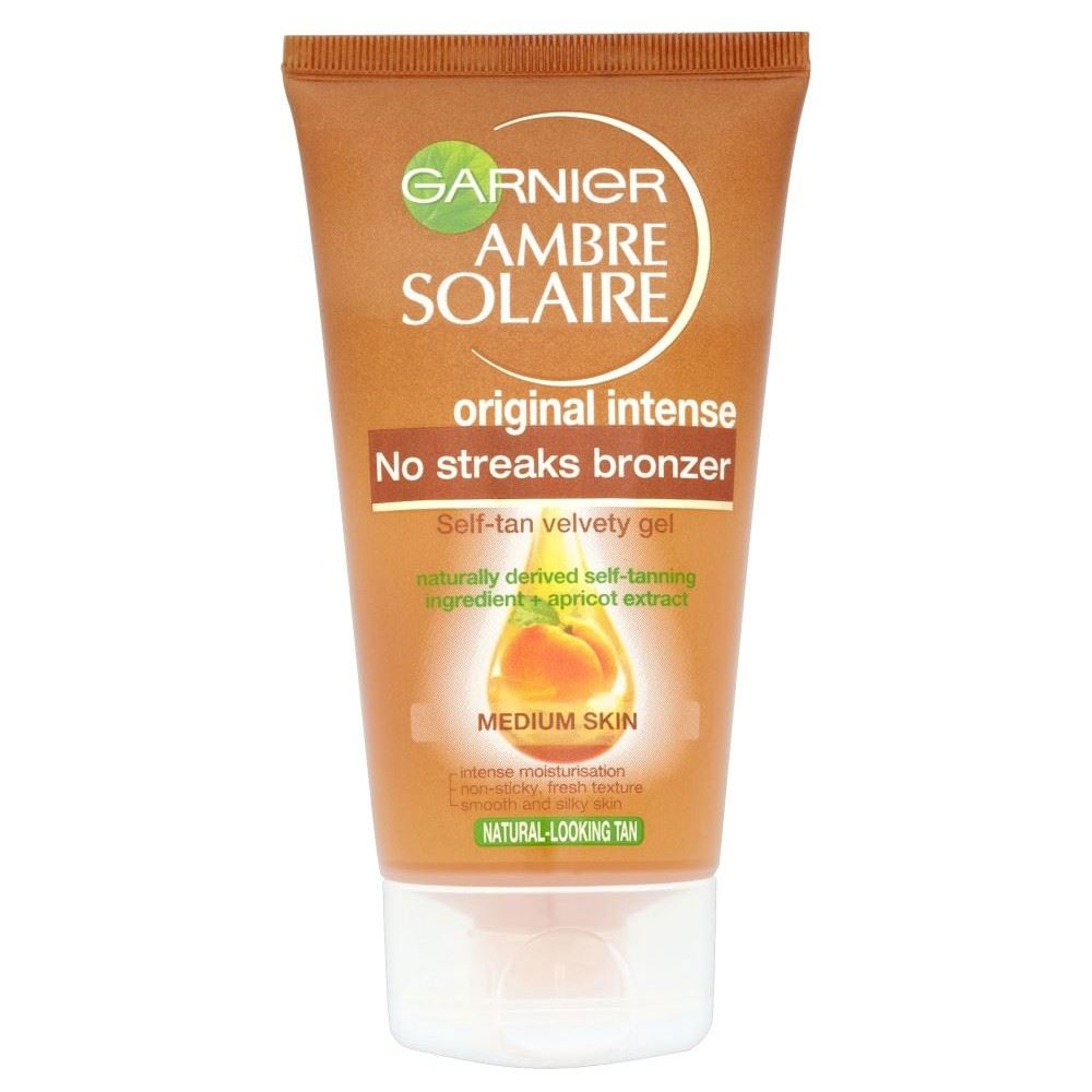 Garnier Ambre Solaire Light NoStreaks Bronzer Self Tan Gel Medium Skin