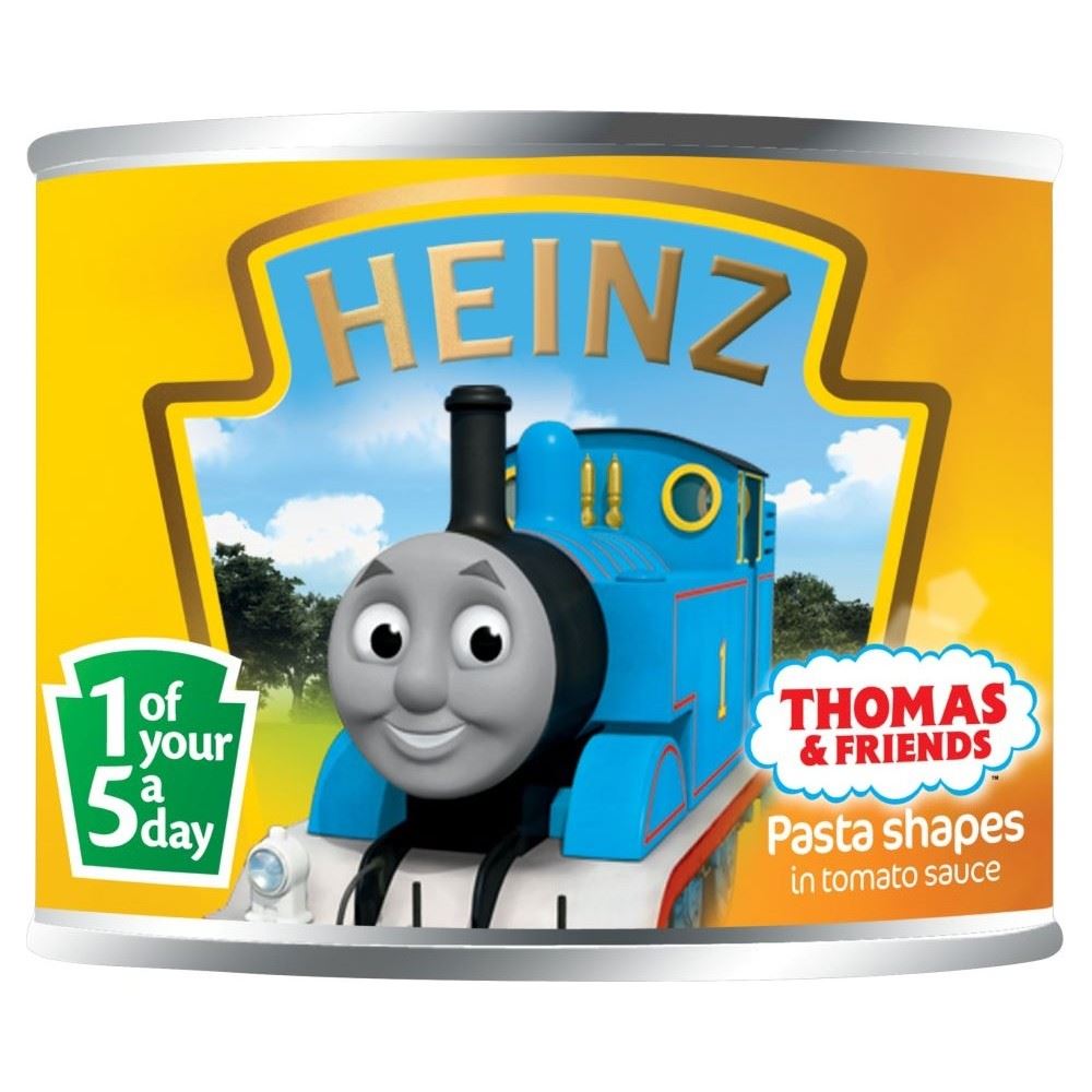 Heinz Thomas the Tank Engine Multigrain Pasta Shapes in Tomato Sauce