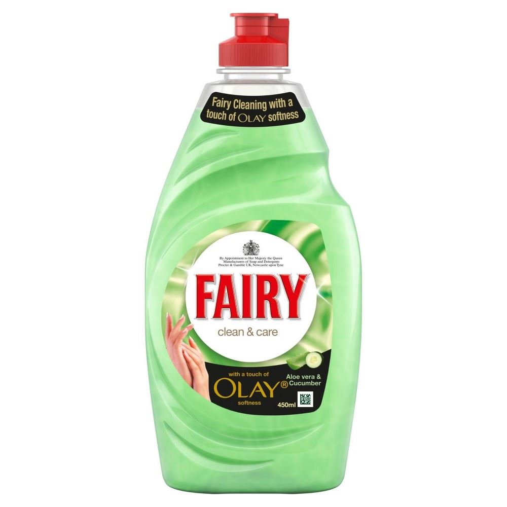 Fairy Clean & Care Aloe Vera Washing Up Liquid (383ml) eBay