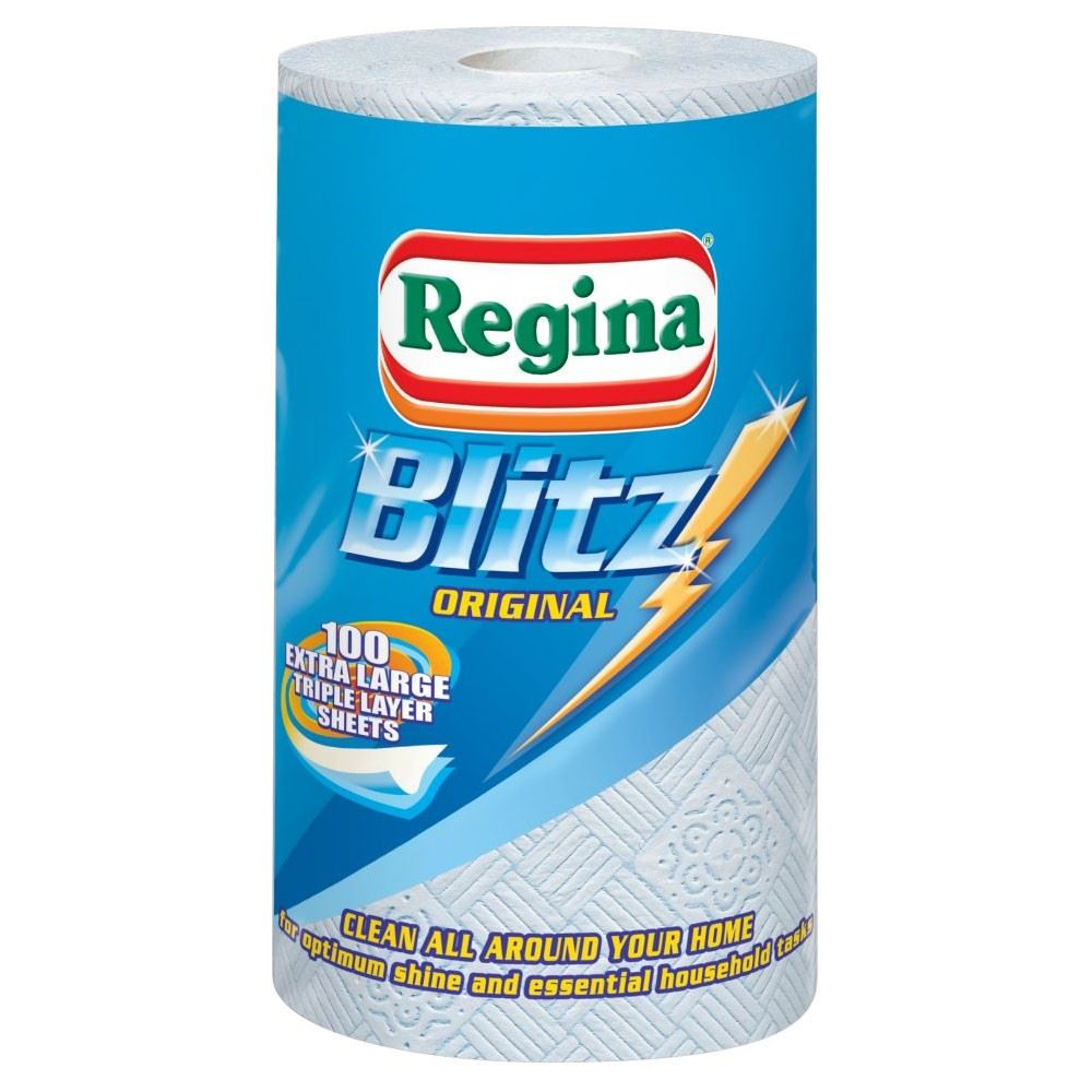 Regina Blitz All Purpose Kitchen Towels 100 Sheets per Roll eBay