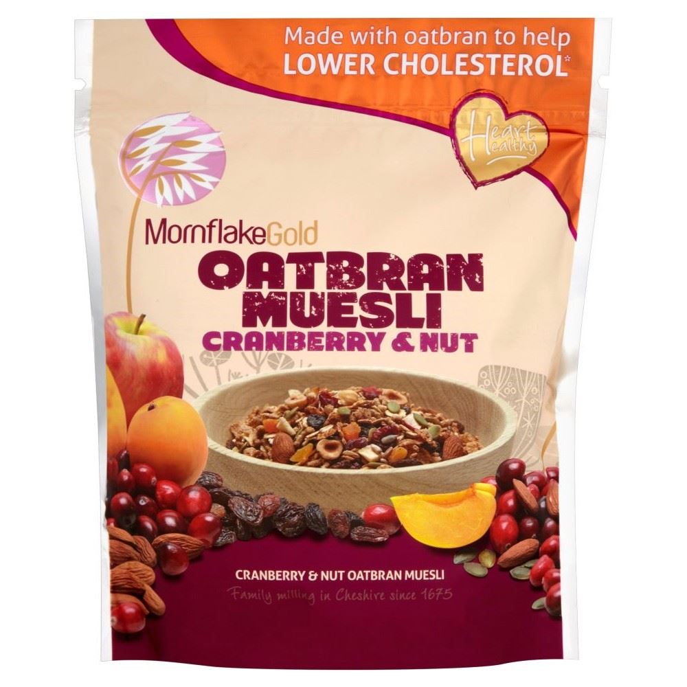 Mornflake Oatbran Muesli Cranberry & Nut (500g) eBay