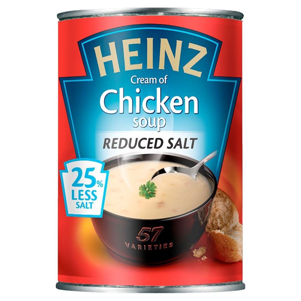 Heinz Classic Cream of Chicken Soup Reduced Salt (400g) eBay