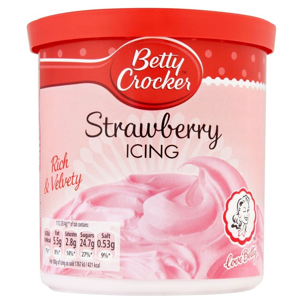 Betty Crocker Strawberry Icing (425g) Pack of 2 eBay