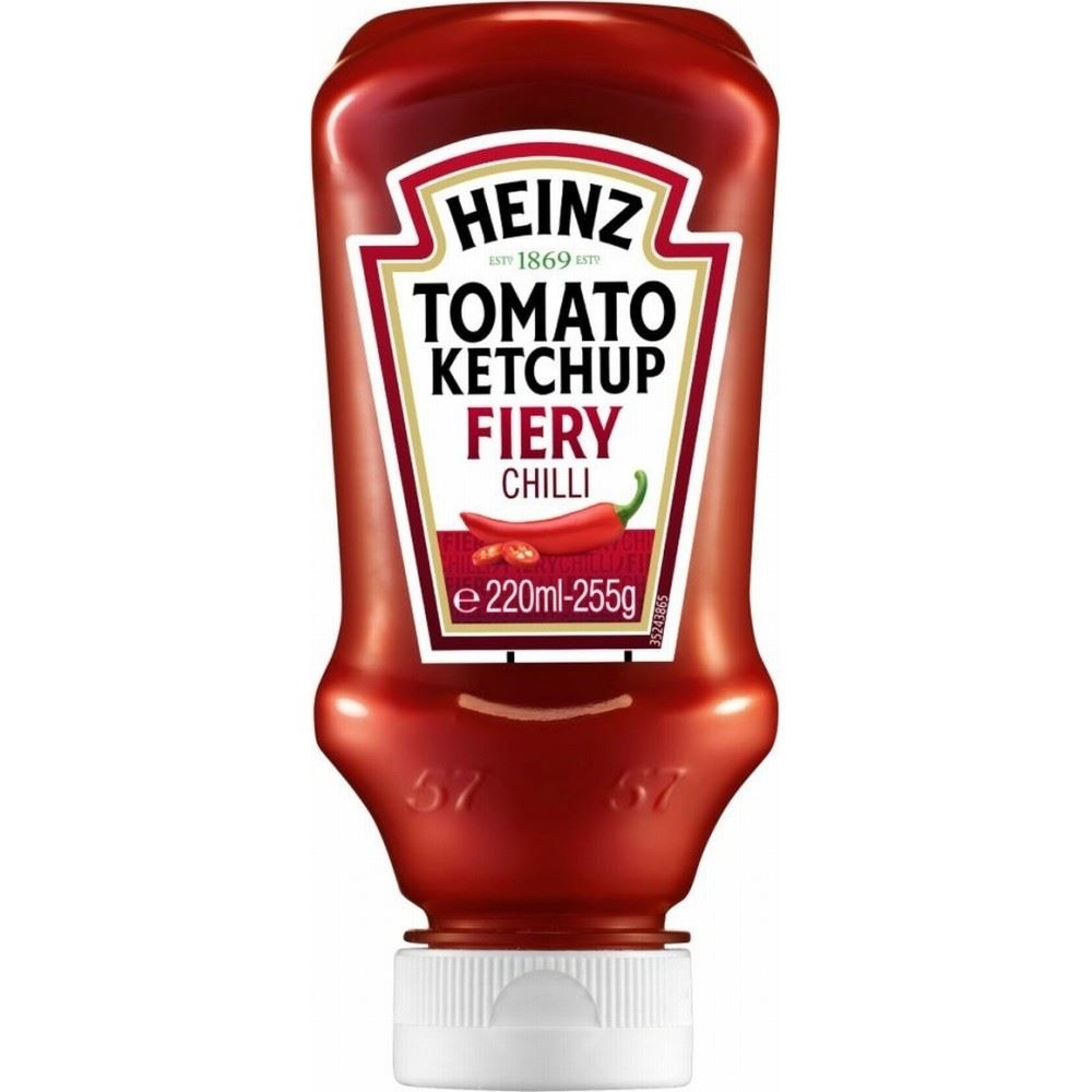Heinz Tomato Ketchup with Fiery Chilli (255g) eBay