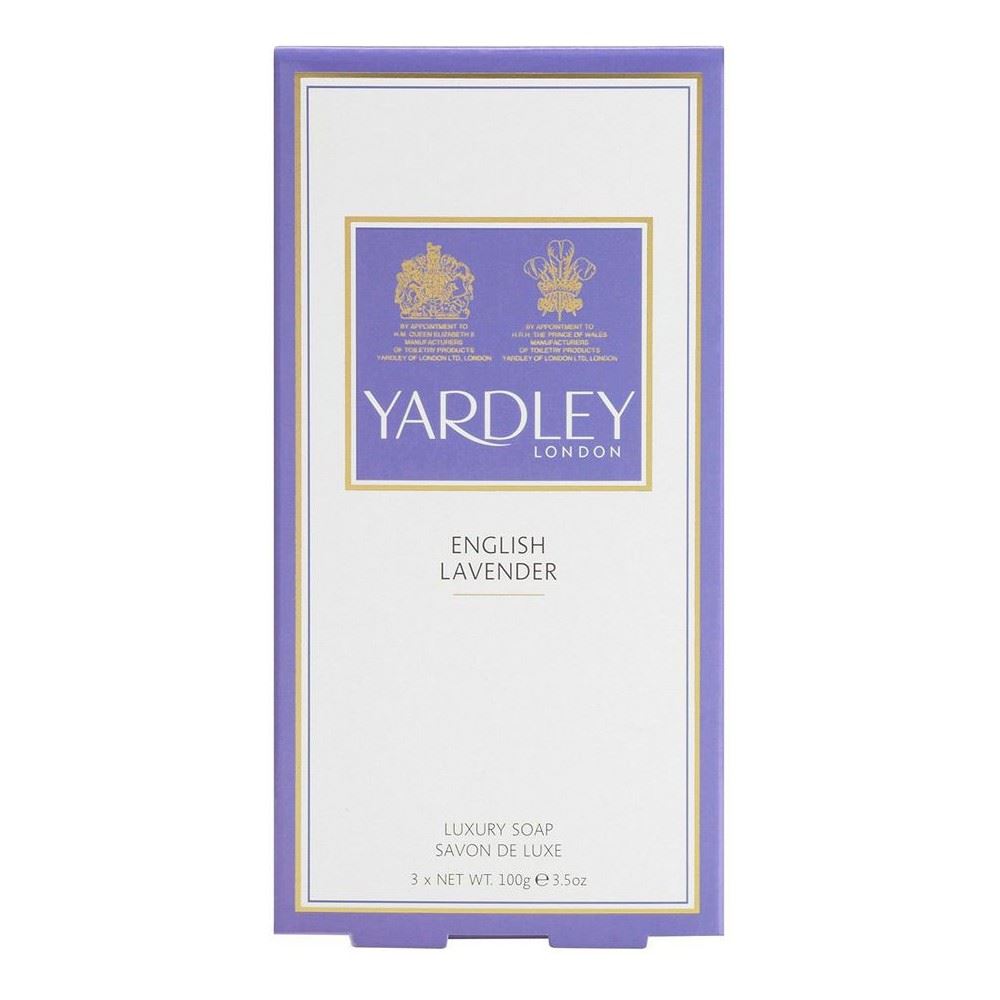 Yardley London English Lavender Soaps (3x100g) eBay